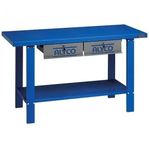 Paiement Sécurisé Table De Travail 2 Tiroirs C/Panneau 1 500 Mm. Alyco 192676