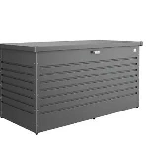 Acheter En Ligne Coffre de jardin métal T 160 High - L.160xH.83xP.79cm BIOHORT