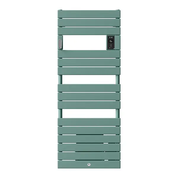 Radiateur sèche-serviettes électrique Riviera 2 - Avec soufflerie - 750+1000W - Vert eucalyptus THERMOR Bon Marché