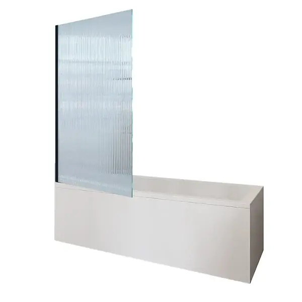Baignoire droite 170 X 75 D-Code + Pare bain AURYS Raywall noir mat gauche DURAVIT Prix Choc