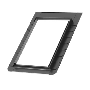 Achat Immédiat Raccord pour fenêtre de toit sur toiture ardoise pour pose standard l.78 x H.98 cm gris anthracite EDL MK04 0000 VELUX