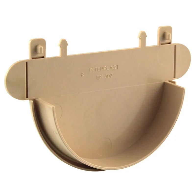 Prix Choc Fond universel gouttière ronde dév.160 sable - FITT