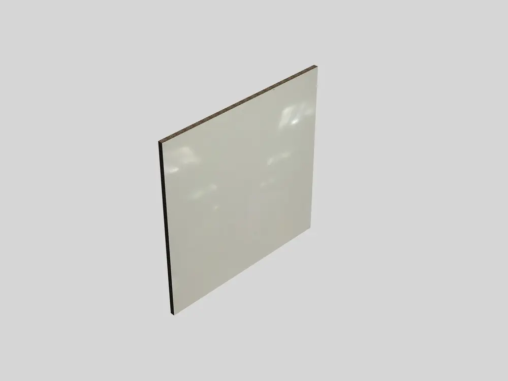 Crédence blanc brillant L 3000 x l 640 x Ep 9 mm FAB Vente Directe