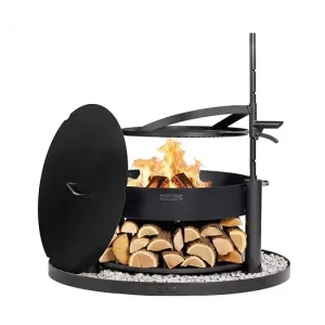 Commander Maintenant Braséro MONTANA X 80cm grille réglable hauteur CookKing PACK-111000-1 COOK KING