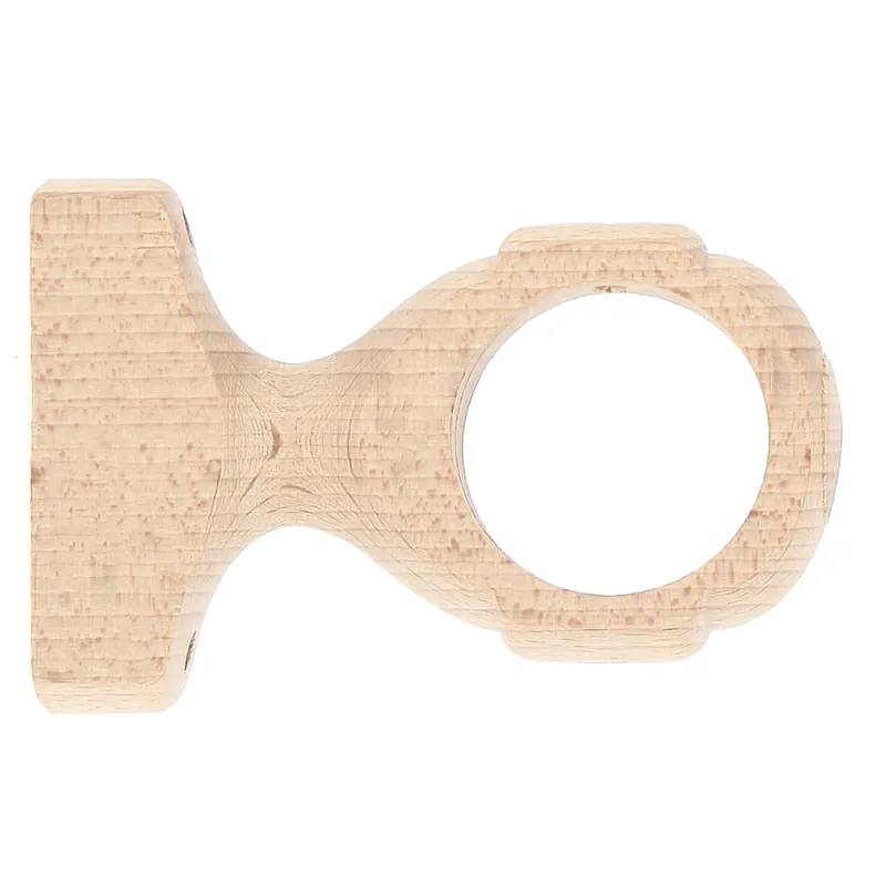 Prix Cassé Support à oeil en bois diam 35 mm Finition Bois brut par 2 - MOBOIS