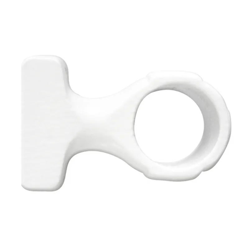 Support à oeil en bois diam 35 mm Finition Blanc laqué - MOBOIS Commande En Gros