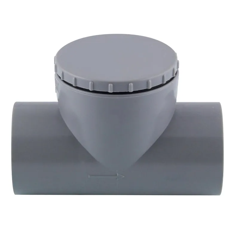 Clapet anti-retour PVC évacuation Ø40 - FITT Meilleure Vente