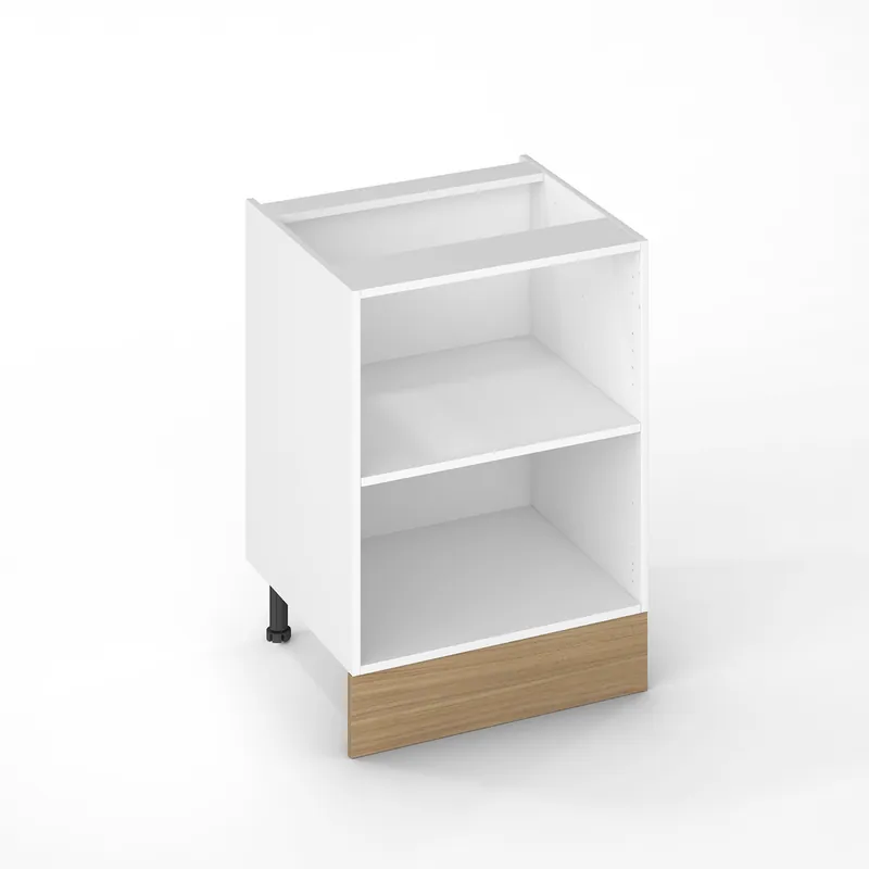 Bon Plan Plinthe effet bois pour meuble de cuisine Nocce01 244 x 14,6 cm OFITRES