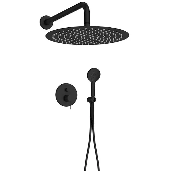 Robinet douche encastré mécanique Metro noir mat JACOB DELAFON Offre Limitée