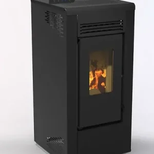 Haute Qualité Poêle à granulés Eurostove 78 S-Line - Noir - 7,92kW