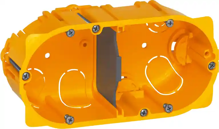 Boîte d‘encastrement 2 postes 67x40mm IP20 pour Matériaux creux - Batibox LEGRAND Achetez Aujourd'hui
