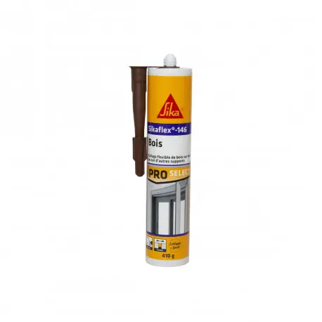 Colle à Bois SIKAFLEX146 MARRON 410 Gr - SIKA Quantité Limitée