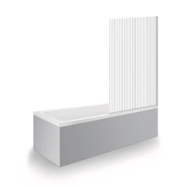 Baignoire droite No.1 180 x 85 cm + Pare bain droit AURYS Raywall chromé version droite DURAVIT Super Prix