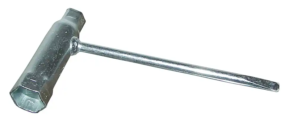 Solde Clé à bougie longue 13/19 mm embout tournevis plat TECHNI-POWER