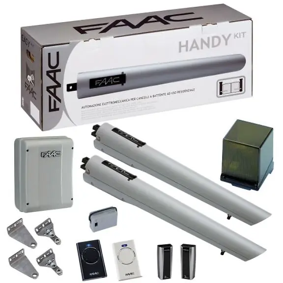 Offre Du Jour Kit HANDY intégral pour portail battant 24V - FAAC - 105998144