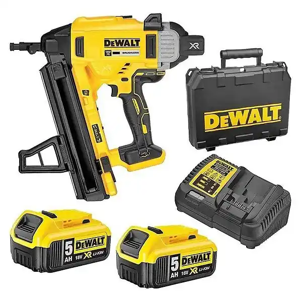 Nouvelle Collection Cloueur béton et acier 18V DEWALT DCN890P2-QW Brushless avec un coffret et 2 batteries 18V - 5Ah Li-Ion