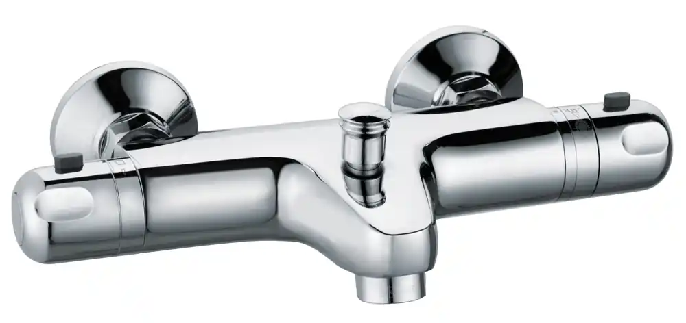 Prix Réduit Mitigeur thermostatique de baignoire Chrome Volga - EDOUARD ROUSSEAU