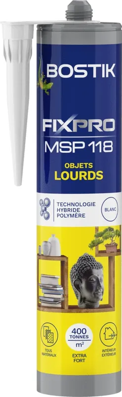Haute Qualité Colle spéciale objets lourds MSP118 290 ml BOSTIK