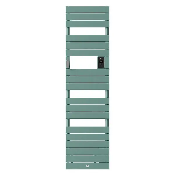 Radiateur sèche-serviettes électrique étroit Riviera 2 - Avec soufflerie - 750+1000W - Vert eucalyptus THERMOR Nouveauté