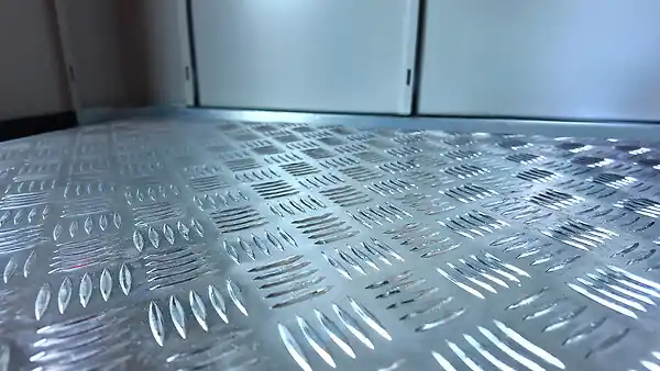 Quantité Limitée Plancher en aluminium strié pour abri de jardin WEKA Gary T7