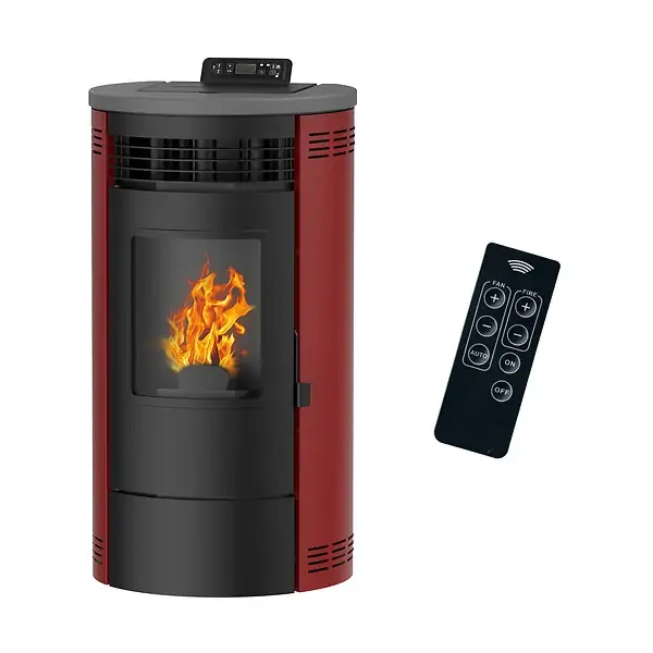 Dernier Modèle Poêle à granulés Air Flavia 9,5 kW Bordeaux Sannover