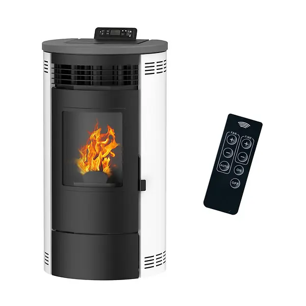 Commander Vite Poêle à granulés Air Flavia 9,5 kW Blanc Sannover