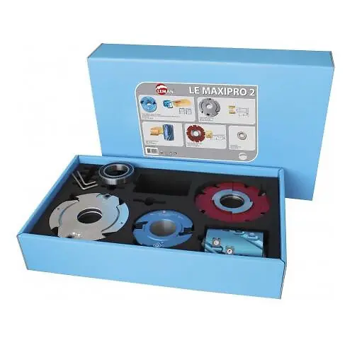 Coffret spécial toupie alésage 50 LEMAXIPRO.2 Leman Bon Plan