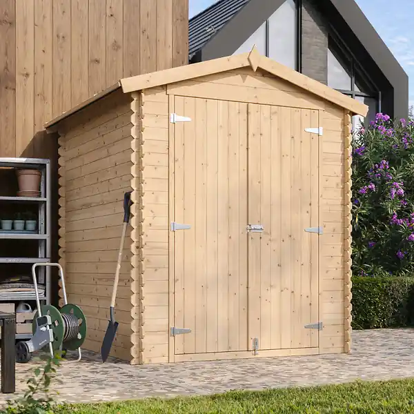 Abri de Jardin en Bois 2,82 m² TIMBELA M320C1 Certifié