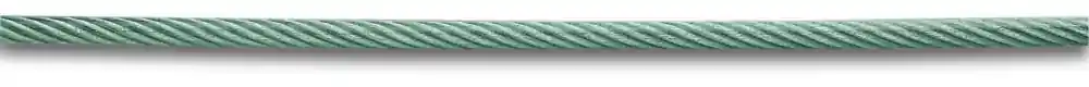 Câble gainé acier dur galvanisé âme textile 6 x 7 fils diamètre 4/5 mm vendu au mètre CHAPUIS Commande En Gros