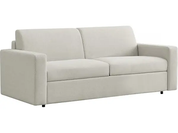 Canapé convertible express en tissu "Diana" - Couchage 140 cm - 3 places - Beige HABITAT ET JARDIN Paiement Sécurisé