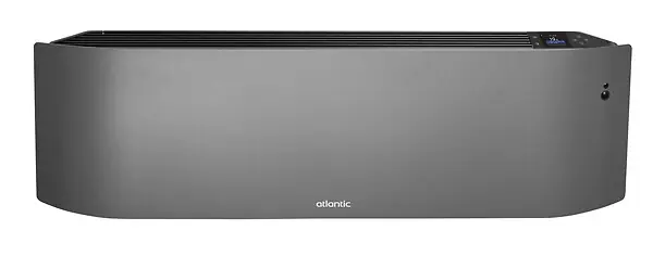 Prix Réduit Radiateur connecté Divali Néo plinthe 1000W Gris étoilé - ATLANTIC - 507681
