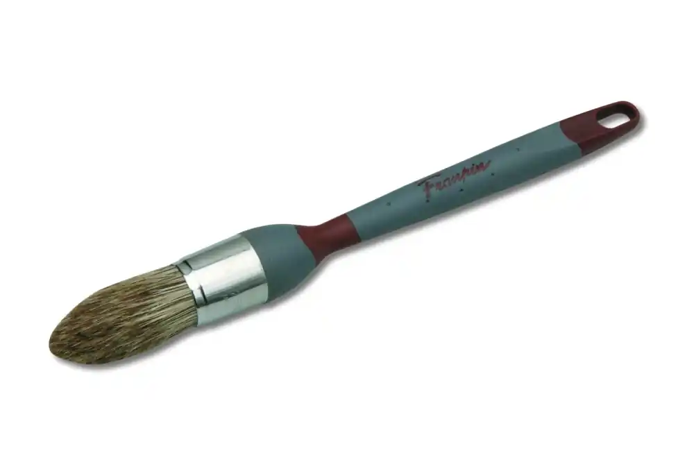 Pinceau à réchampir n °2 manche bi-matière spécial traitement bois diamètre 21 mm NESPOLI Nouvelle Collection