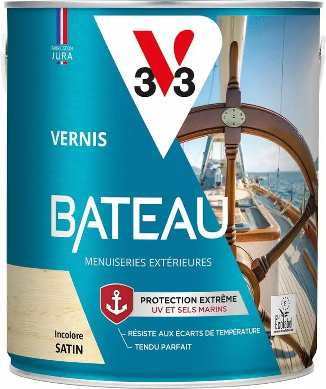 Remise Vernis Bateau satin incolore 2,5 L V33