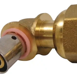 Affaire À Saisir Coude à sertir femelle écrou libre 1/2 pour tube PER diamètre 12 mm