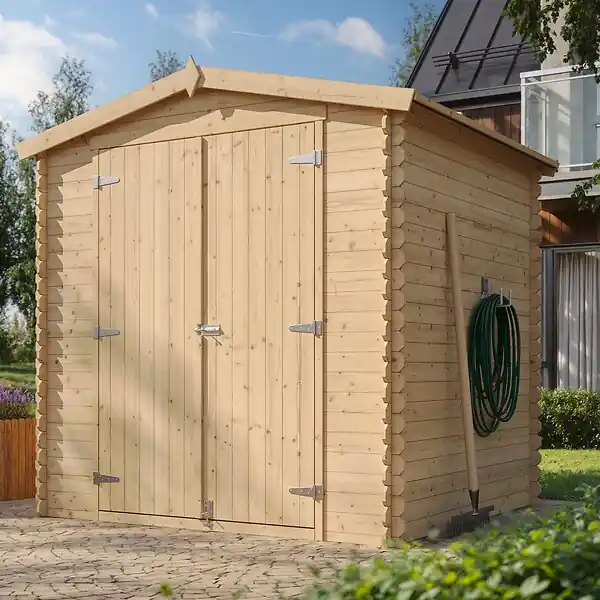 Abri de Jardin en Bois 3,53 m² TIMBELA M343C1 Prix Choc