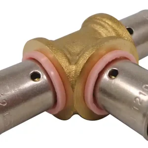 Commander Vite Té égal à sertir pour tube PER diamètre 12 mm