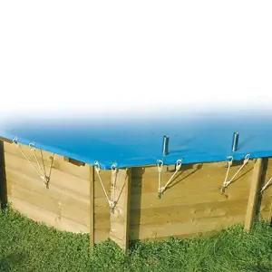 Acheter En Ligne Bâche de sécurité PVC pour piscine 470x860cm UBBINK PIS