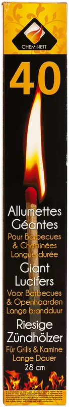 Affaire À Saisir Allumettes géantes 28 cm par 40 CHEMINETT