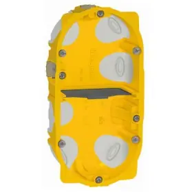 Boîte d‘encastrement étanche 2 postes 67x40mm IP40 pour Matériaux creux - Ecobatibox energy LEGRAND Vente Directe