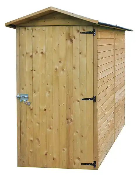 Commander Maintenant Armoire de rangement jardin bois - L.90xH.183xP.90cm SOLID