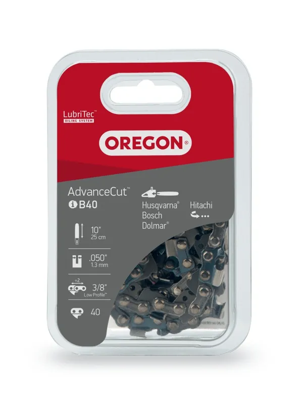 Marque Chaine de tronçonneuse 25 cm 40 maillons pas 3/8 OREGON
