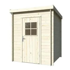 Abri de jardin en bois Zoé 1 - L.180xH.208xP.181cm WHITE WOOD Achat Immédiat