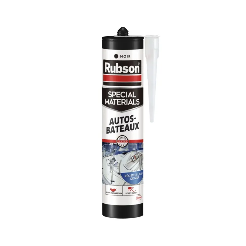 Top Vente Mastic Spécial Matériaux Autos-Bateaux Noir 280 ml RUBSON