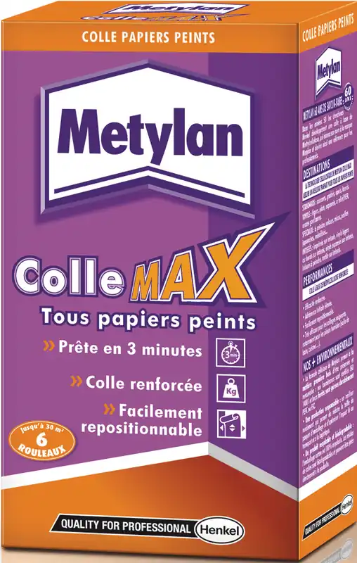 Usine Directe Colle en poudre pour tous papiers peints 200 g