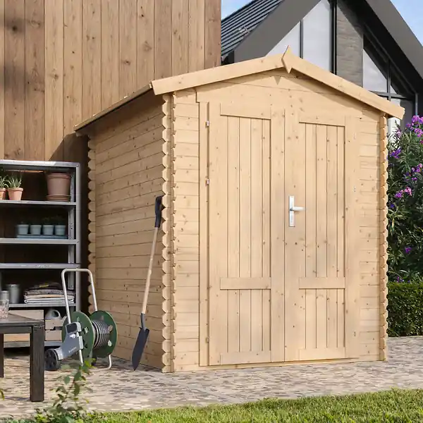 Abri de Jardin en Bois 2,82 m² TIMBELA M320F1 Commander Maintenant