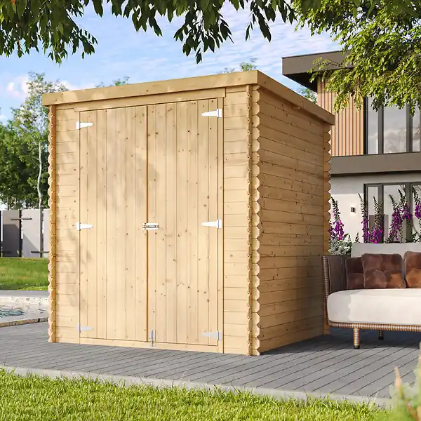 Abri de Jardin en Bois 3,53 m² TIMBELA M309C1 Dernière Chance