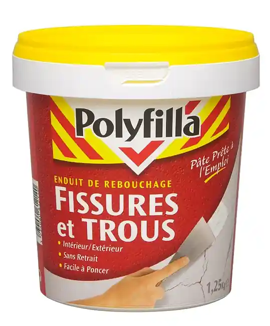 Enduit de rebouchage en pâte 1,250 kg POLYFILLA Marque