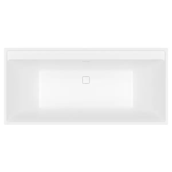 Baignoire droite 170 x 75 Collaro acrylique blanc mat avec vidage et trop plein blanc mat VILLEROY ET BOCH Quantité Limitée