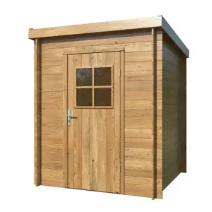 Abri de jardin en bois Zoé 1 - 3,2m² WHITE WOOD Super Prix