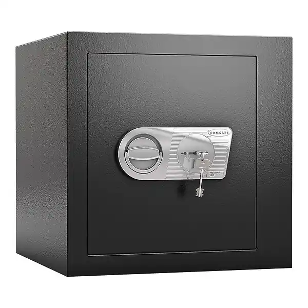 Coffre Fort Monaco 45 Db Noir Serrure À Clé ROTTNER Jusqu'à Épuisement Des Stocks